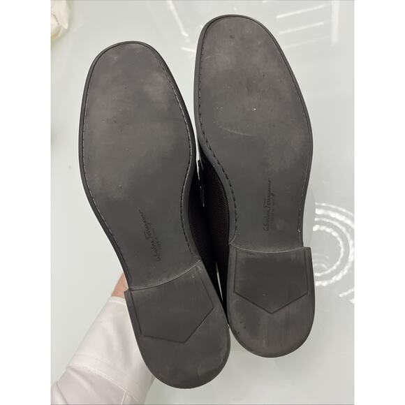 Salvatore Ferragamo ‘Regal’ Classic Gancini Loafers, Brown 8.5 D - Picture 5 of 5